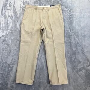 Polo Ralph Lauren Classic Fit Chino Pants Men's 36x30 Khaki Cotton Casual